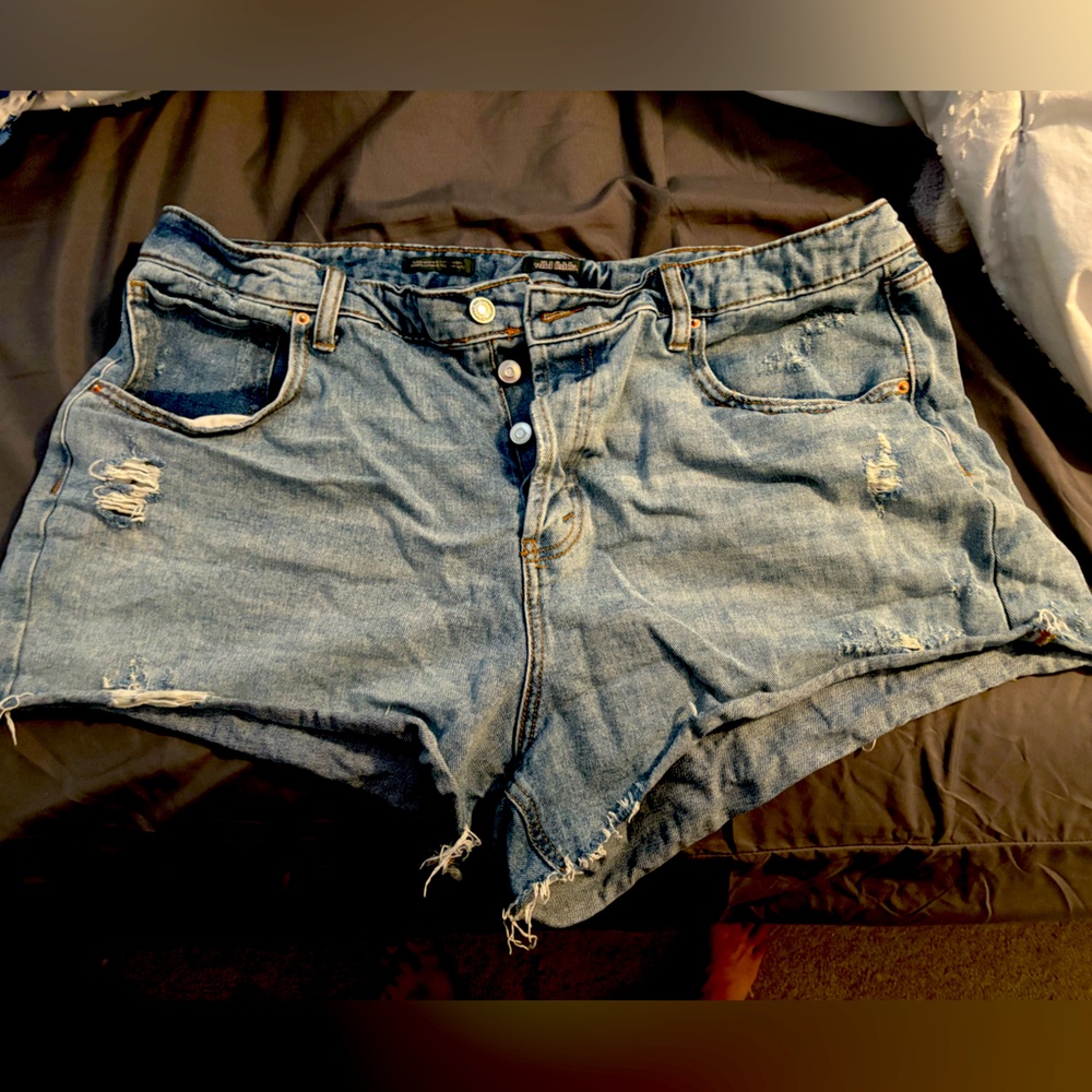 Jean shorts size 17